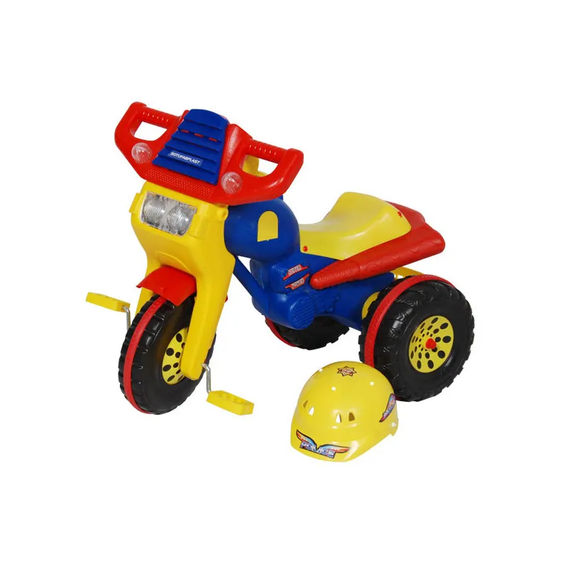 Tricycle Vélo d'enfant Galaxy avec Casque plus de 1 an Coloré