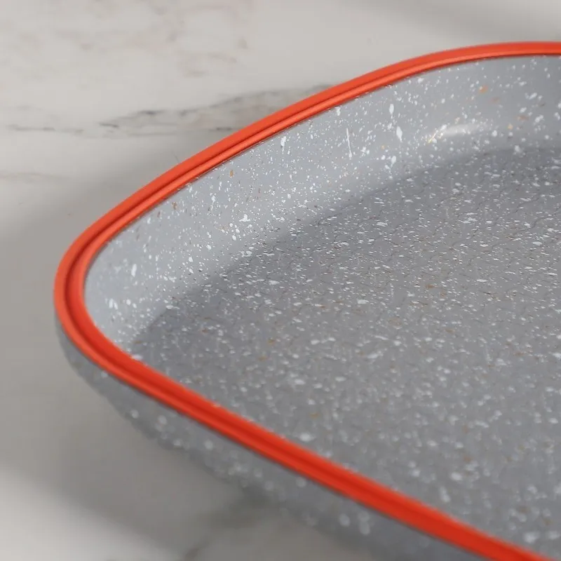 Poêle Grill Double Granite – Daisni Original – 36 cm - Gris