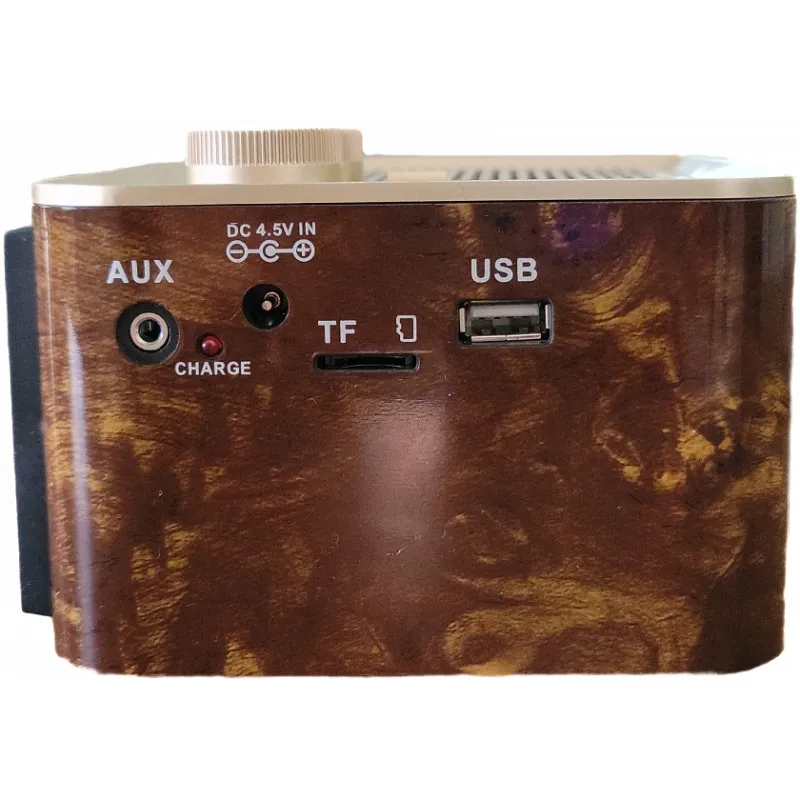 Radio Fm Bluetooth Yuegan YG-1182BT Marron