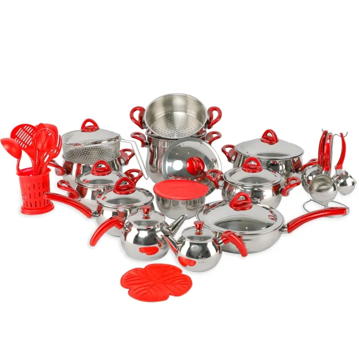 Hms service 35 pièces inox 18/10