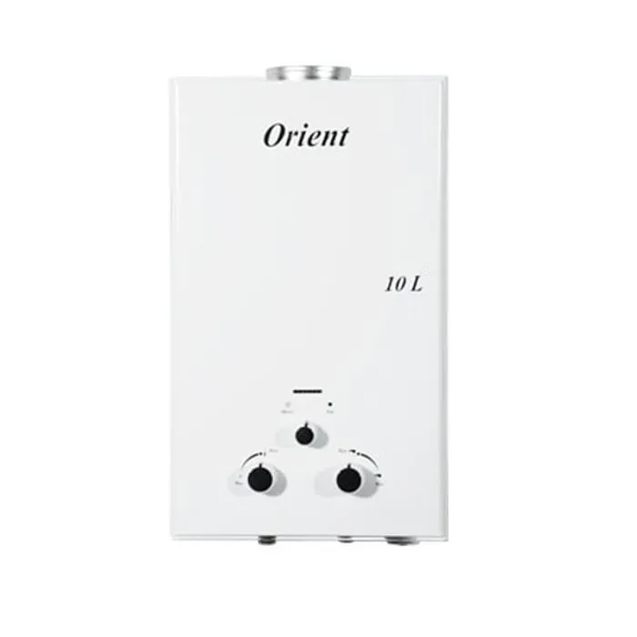 Chauffe Bain ORIENT 10 Litres Gaz Naturel - Blanc