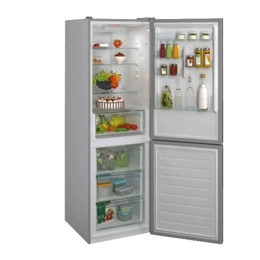 Candy Réfrigérateur Combinée CCE 3T618FS (342 Litre) Silver No Frost