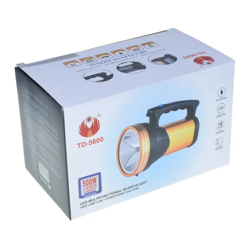 Torche led solaire 500w td-5600