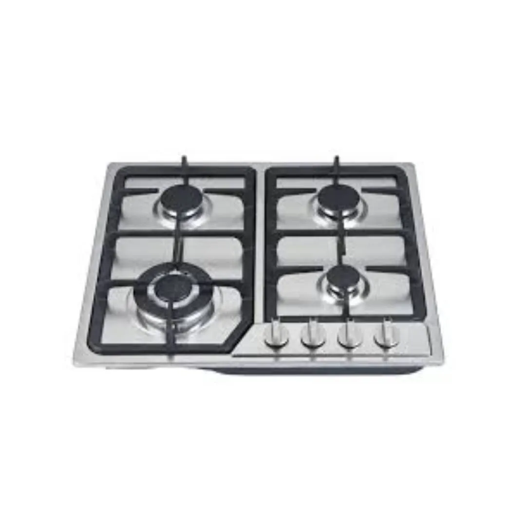 PLAQUE DE CUISSON 4 FEUX AUXSTAR INOX