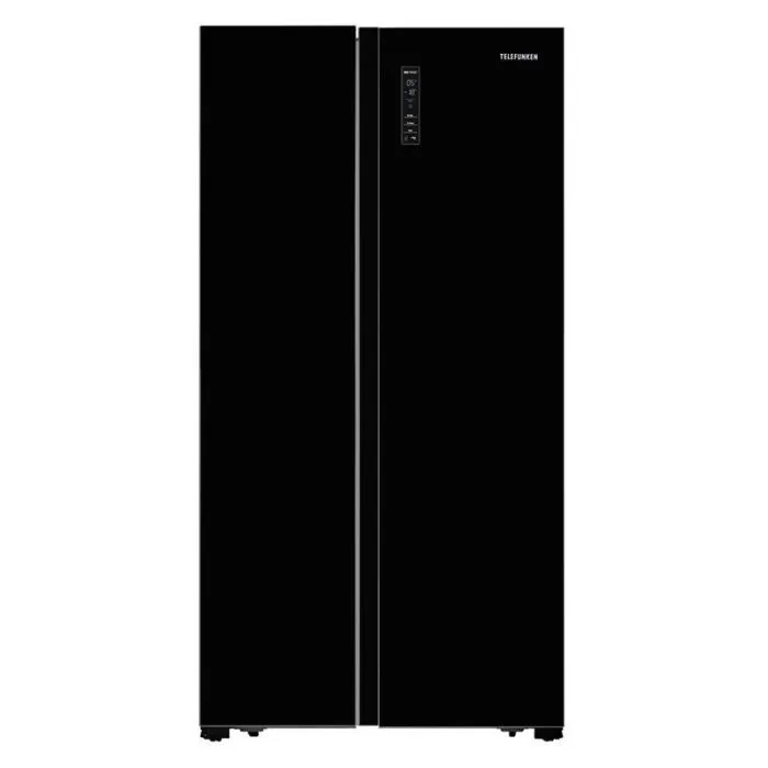 Réfrigérateur Side By Side TELEFUNKEN 562L NoFrost - Noir Miroir