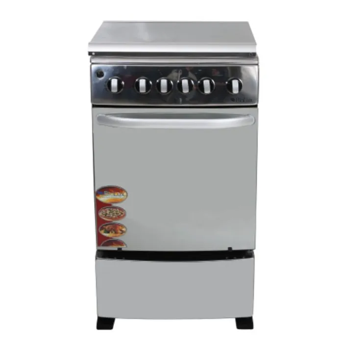 Cuisinière à gaz 4 FEUX BIOLUX | 5252X-TB Inox