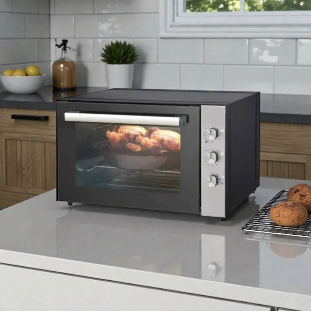 Four Électrique Ventilé STARONE 70 Litres - Silver