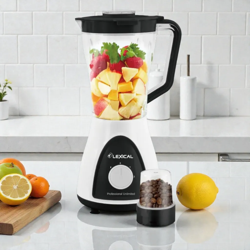 Blender Avec Grinder Lexical 500W 1,5L Noir