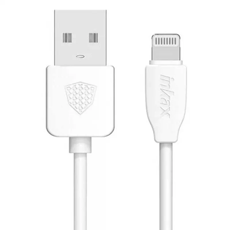 Câble Chargeur Inkax CB-07 USB Vers Lightning Blanc