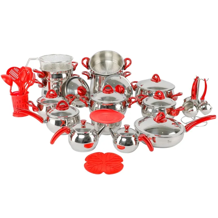 Hms service 38 pièces inox 18/10