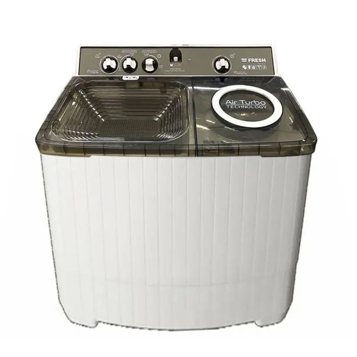 Lave Linge Semi-Automatique FRESH TTW-13G 13kg - Blanc&Gris