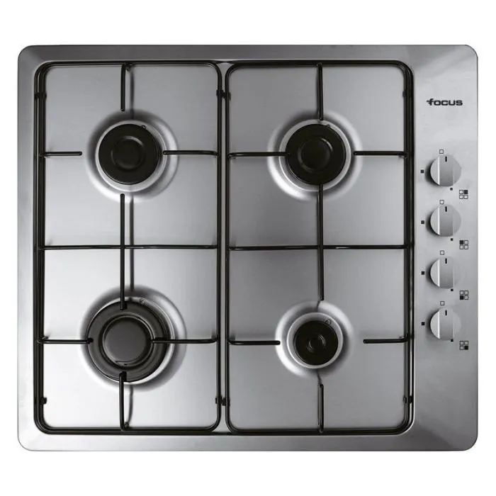 Plaque de Cuisson Encastrable FOCUS F400X 4 Feux 60cm - Inox
