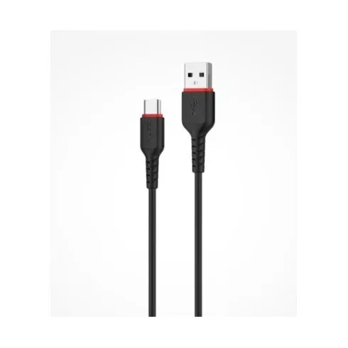 Câble Chargeur Iconix Type-C - IC-UC1625 - Noir & Rouge