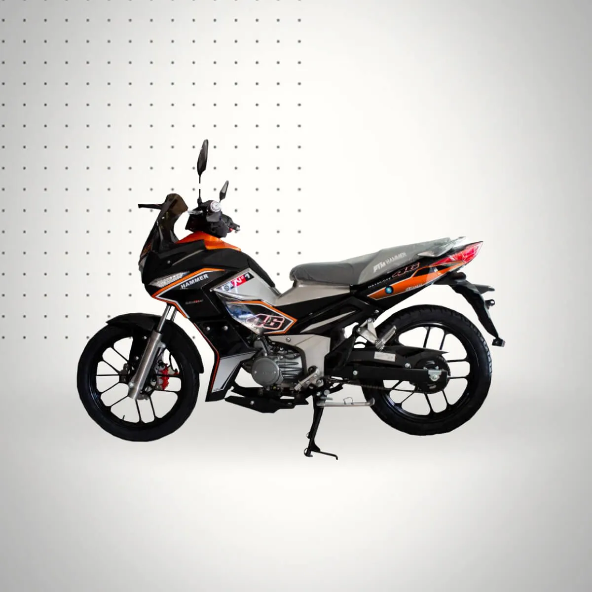 CYCLOMOTEUR FTM HAMMER 3 120CC GRIS