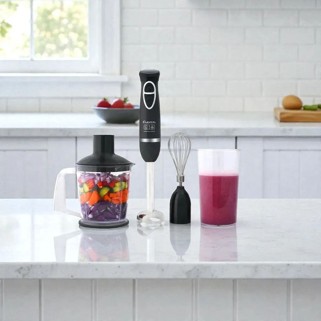 Set Mixeur 4 en 1 Lexical LHB-1604 500W