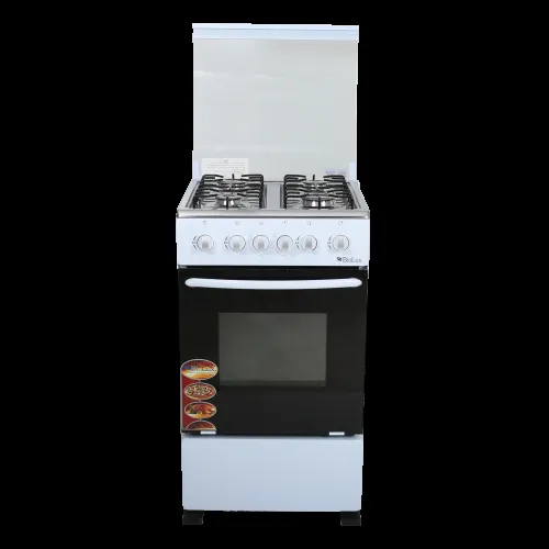CUISINIÈRE BIOLUX M5005B 4 FEUX | BLANC