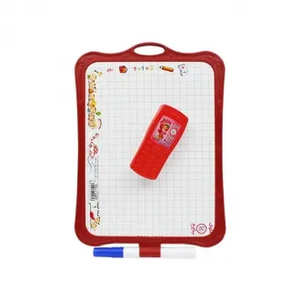 ARDOISE 2 EN 1+STYLO LE COQ