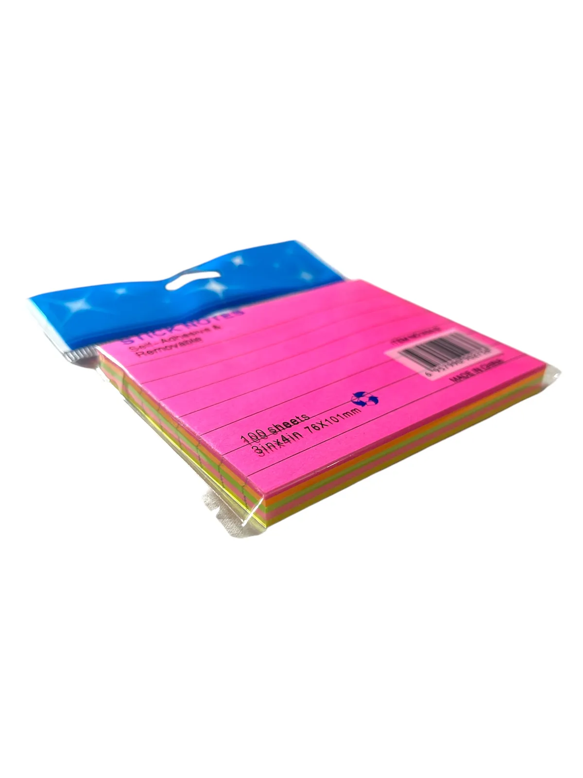 STICK NOTE A LIGNE 5 COUL