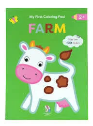 My First Coloring Pad - Animals +2