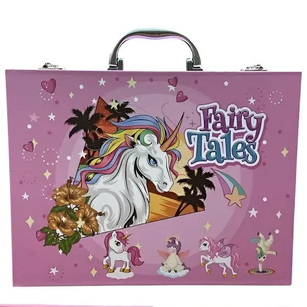 Coffret de dessin enfant “Fairy Tales” – 85 pièces