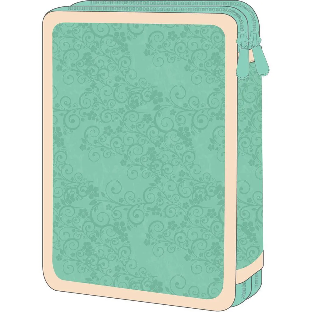 Trousse d'école à double remplissage Must Team Flower Dress