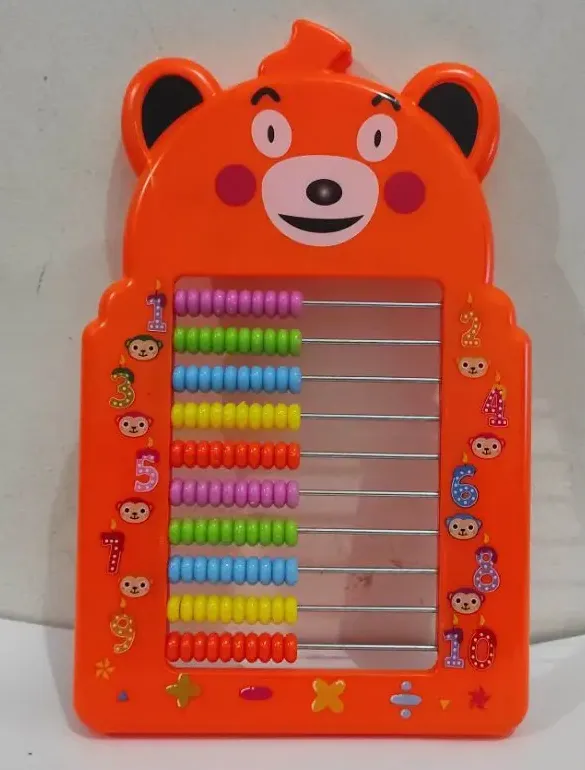 Boulier éducatif enfant – Apprentissage des chiffres multicolore