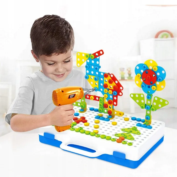 Puzzle Magic Plate Bag Jouet éducatif à faire soi-même pour enfants