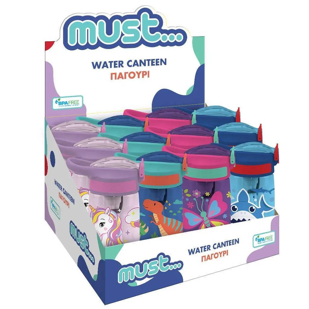 Gourde pour tout-petits Must 500 ml avec paille