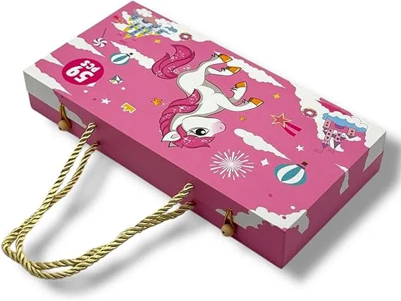 Coffret créatif Licorne – Kit de coloriage 59 pièces