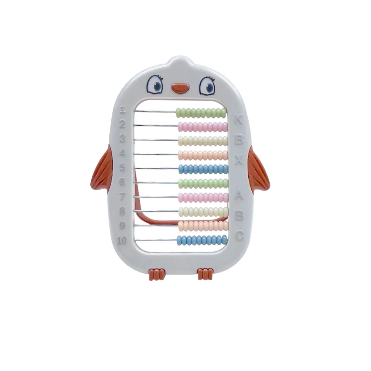 Boulier enfant en forme de pingouin – Apprentissage ludique des chiffres