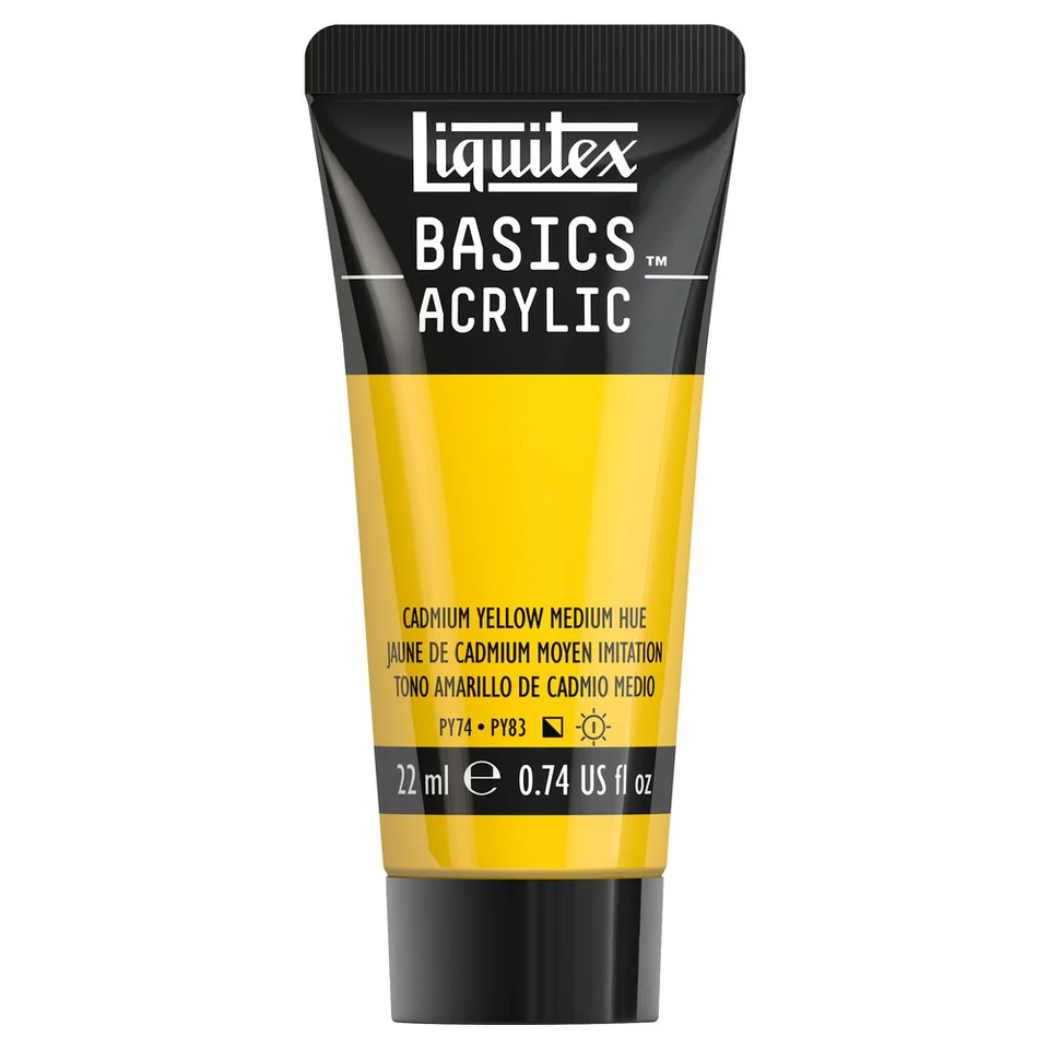 ACRYLIQUE BASICS ENSEMBLE PEINTURE 24*22ML
