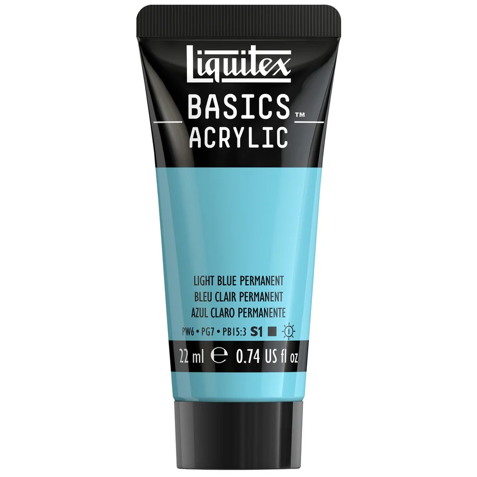 ACRYLIQUE BASICS ENSEMBLE PEINTURE 24*22ML