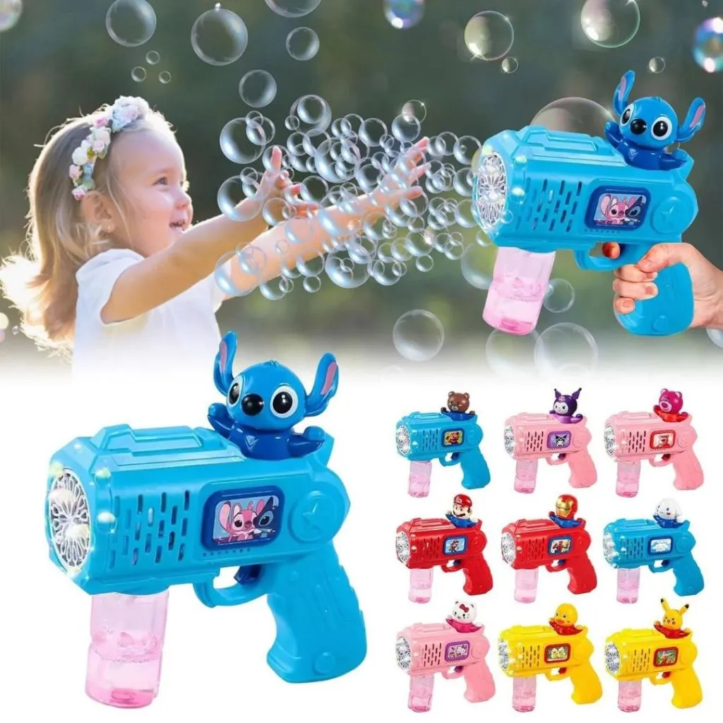 BUBBLE MACHINE CARTOON