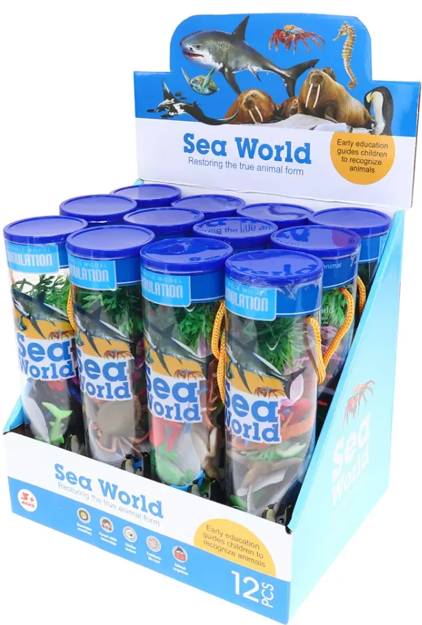 Pack animaux marins “Sea World” – Jeu éducatif et créatif