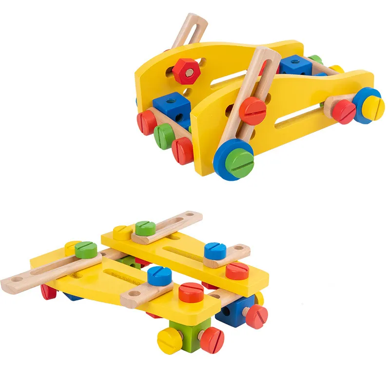 Boîte à Outils en Bois Éducative pour Enfants