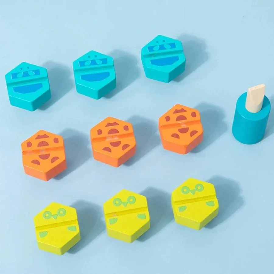 Jouets Montessori en bois pour enfants