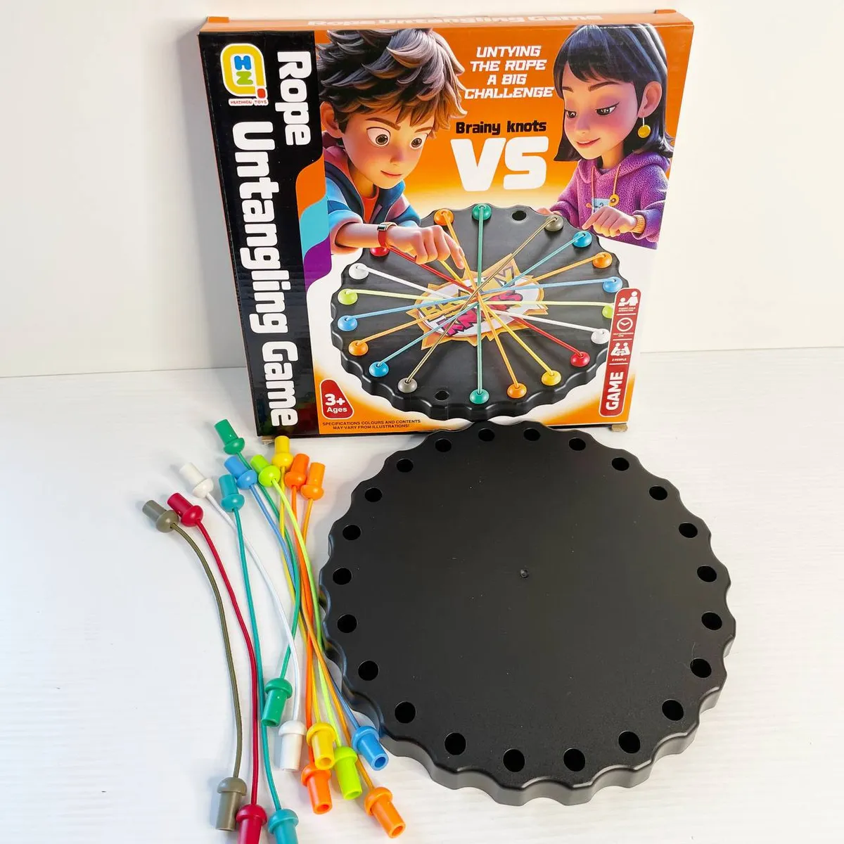 Jeu de Démêlage des cordes -Défi de logique et d'Adresse