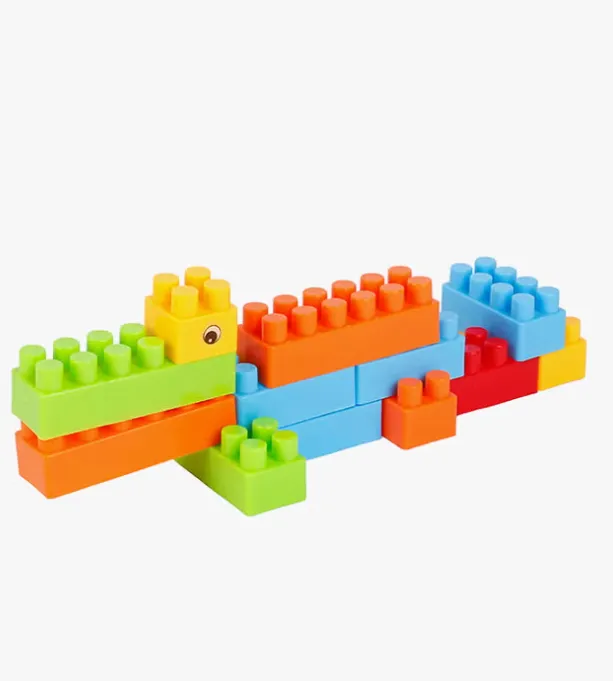 Sac de Blocs de Construction 56 Pièces – Jeu Éducatif pour Enfants