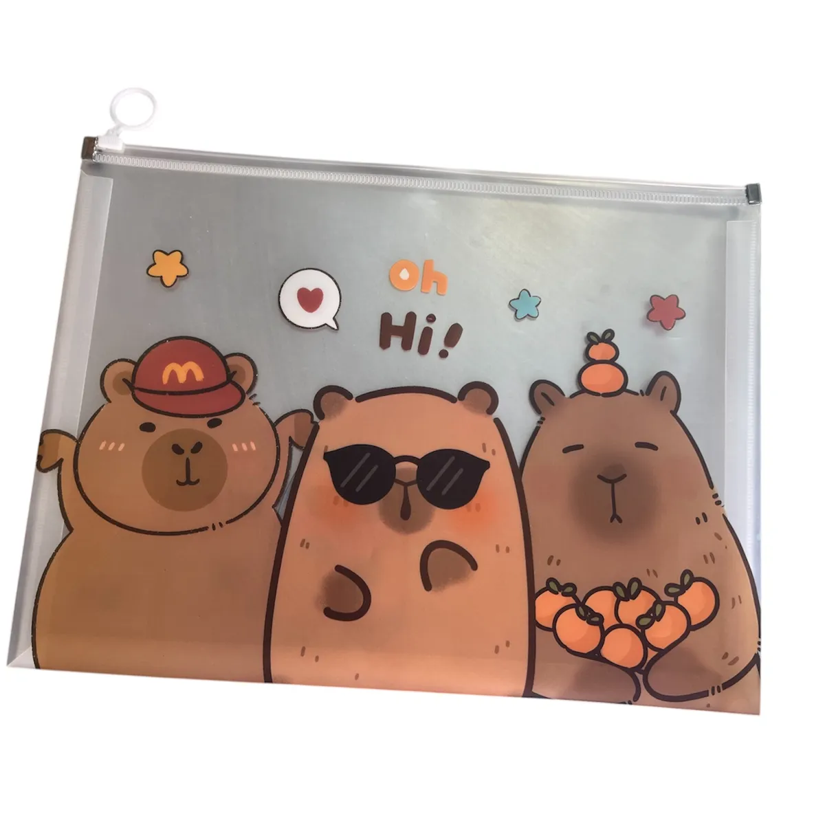 POCHETTE ZIPPER A4 FANTAISIE