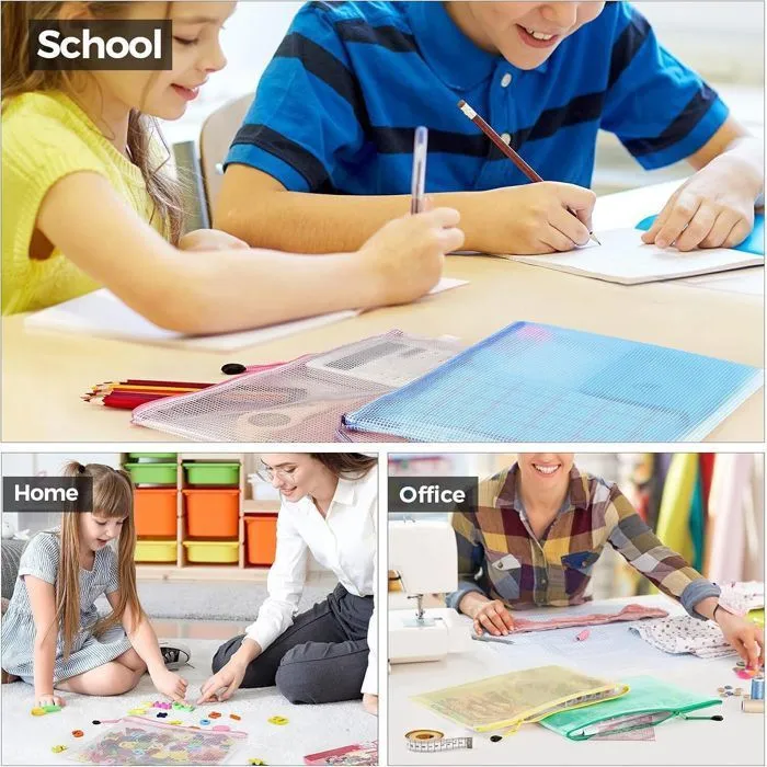 pochette plastique A4 - Pochette Zippée