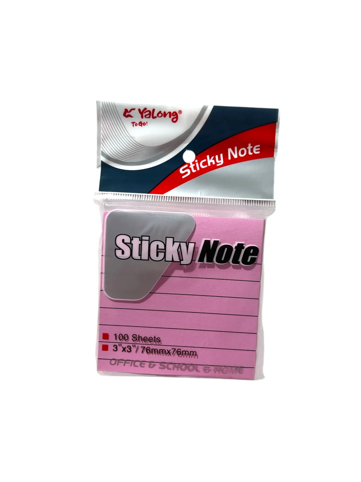 STICK NOTE A LIGNE 76*76 MM