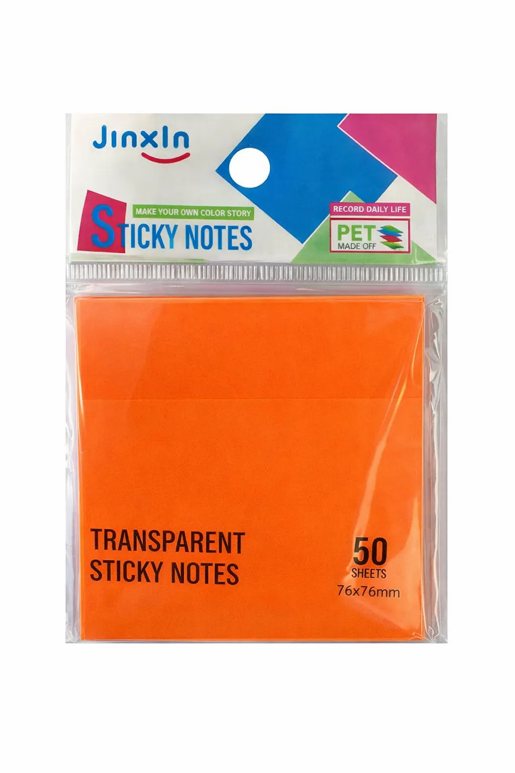 STICK NOTE 50F TRANSP