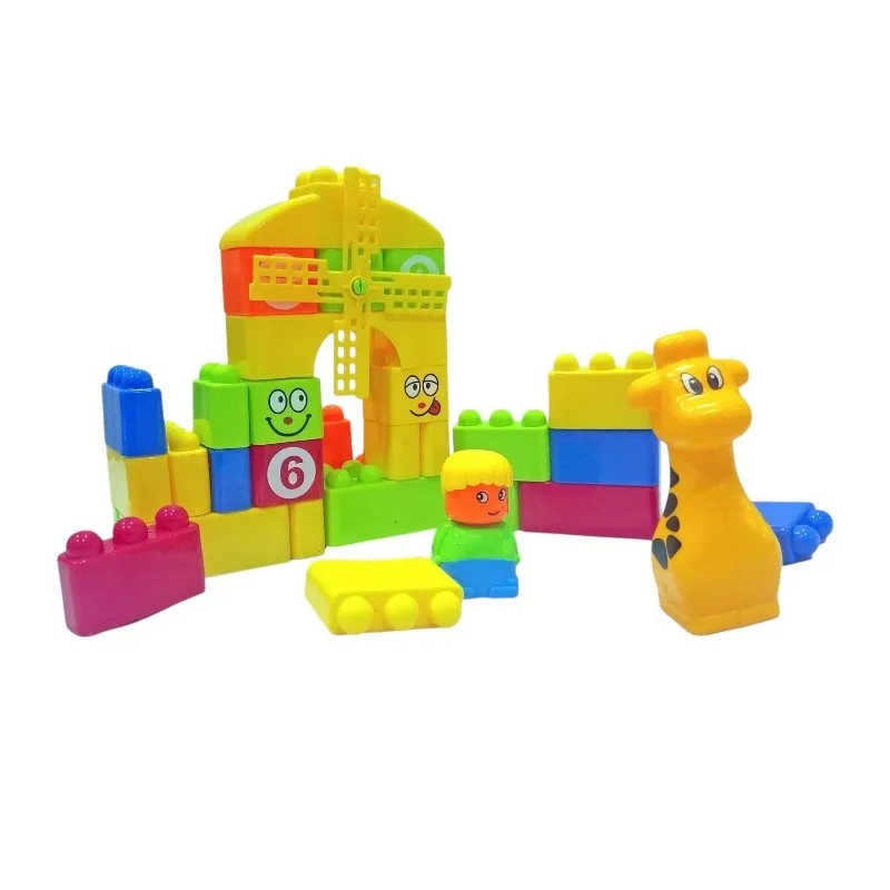 Sac à Dos Blocs de Construction Éducatifs 35 Pièces