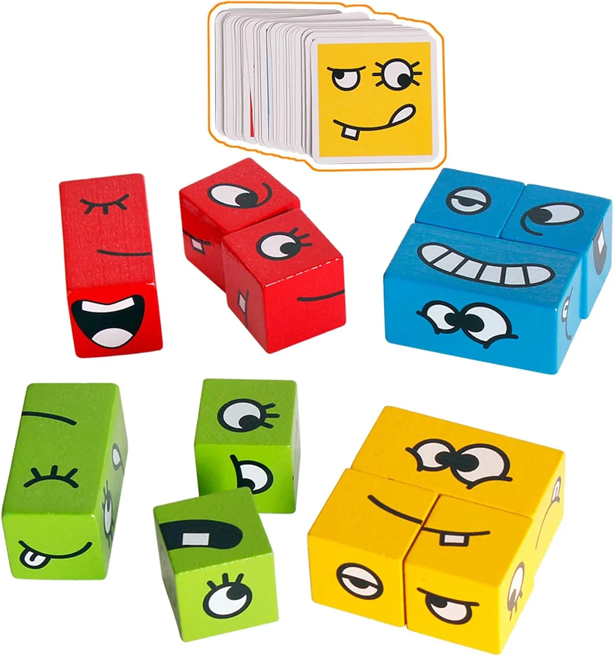 Cubes de construction Jouets pour garçons et filles de 4 ans