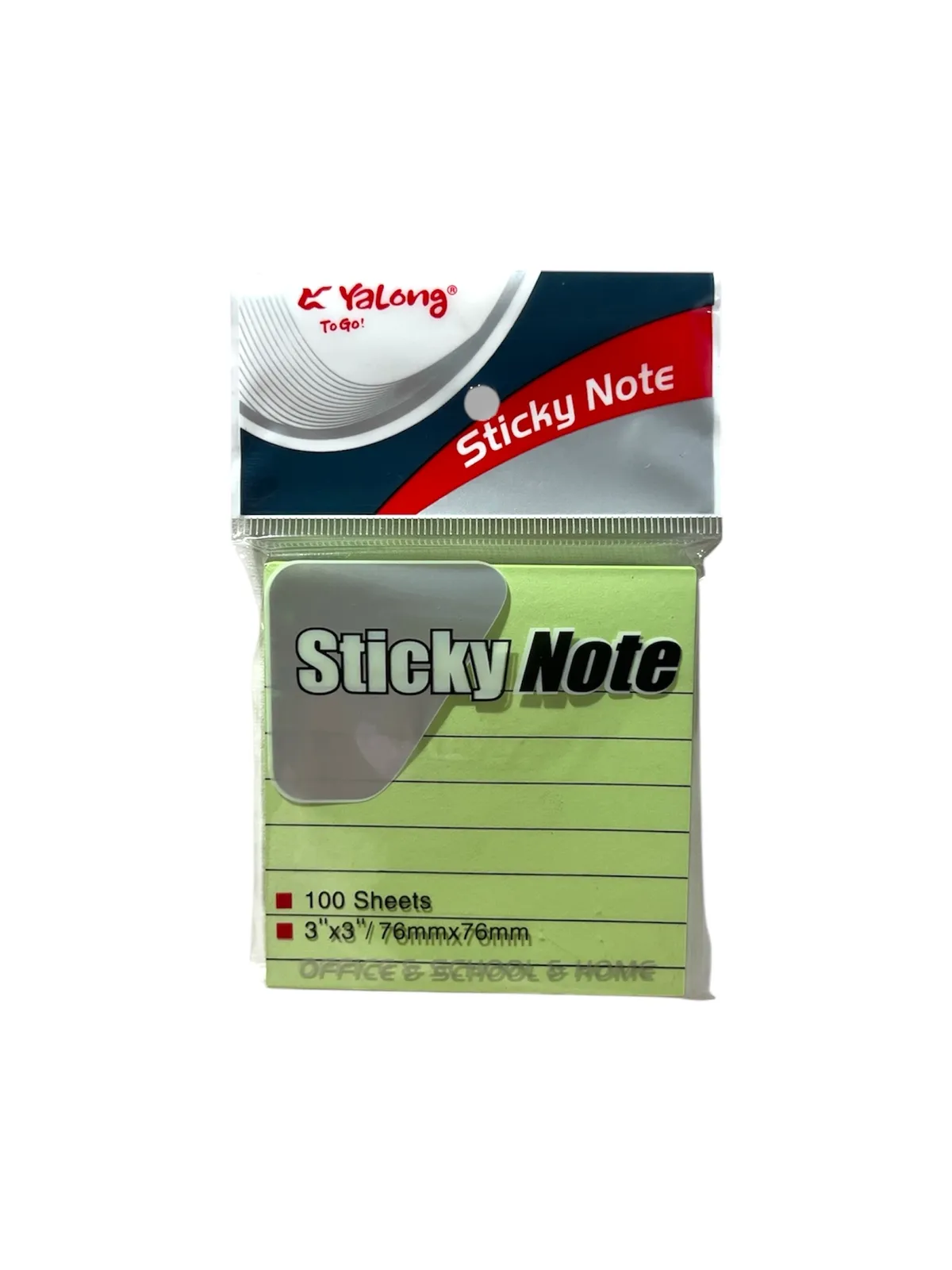 STICK NOTE A LIGNE 76*76 MM