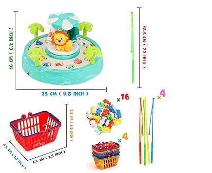 AMUSEMENT PARK FISHING PLATE