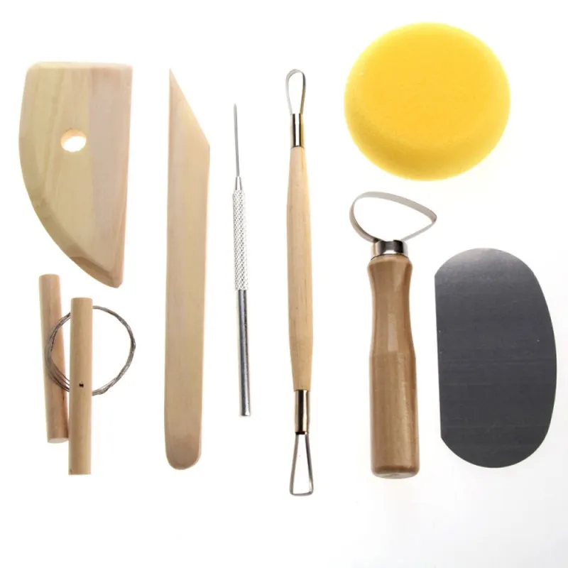 POTTERY TOOL 8 KIT MODELAGE