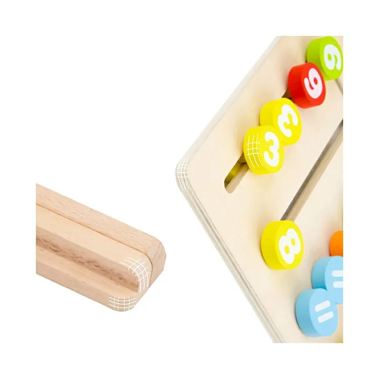 Position des chiffres en bois