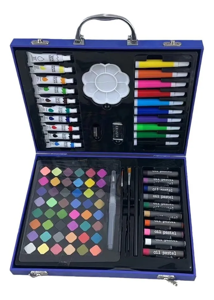 Coffret de dessin enfant “Space Party” – 85 pièces