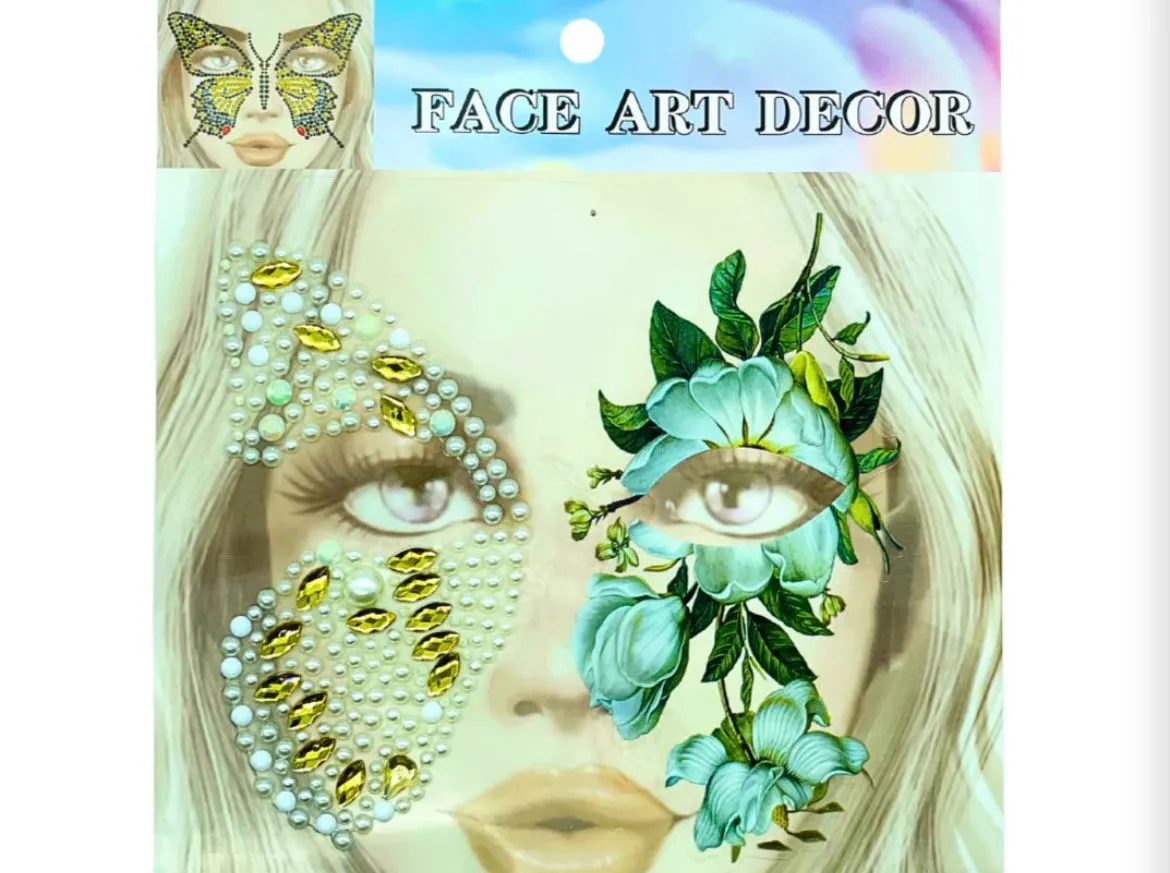 STICKERS FACE ART DECOR